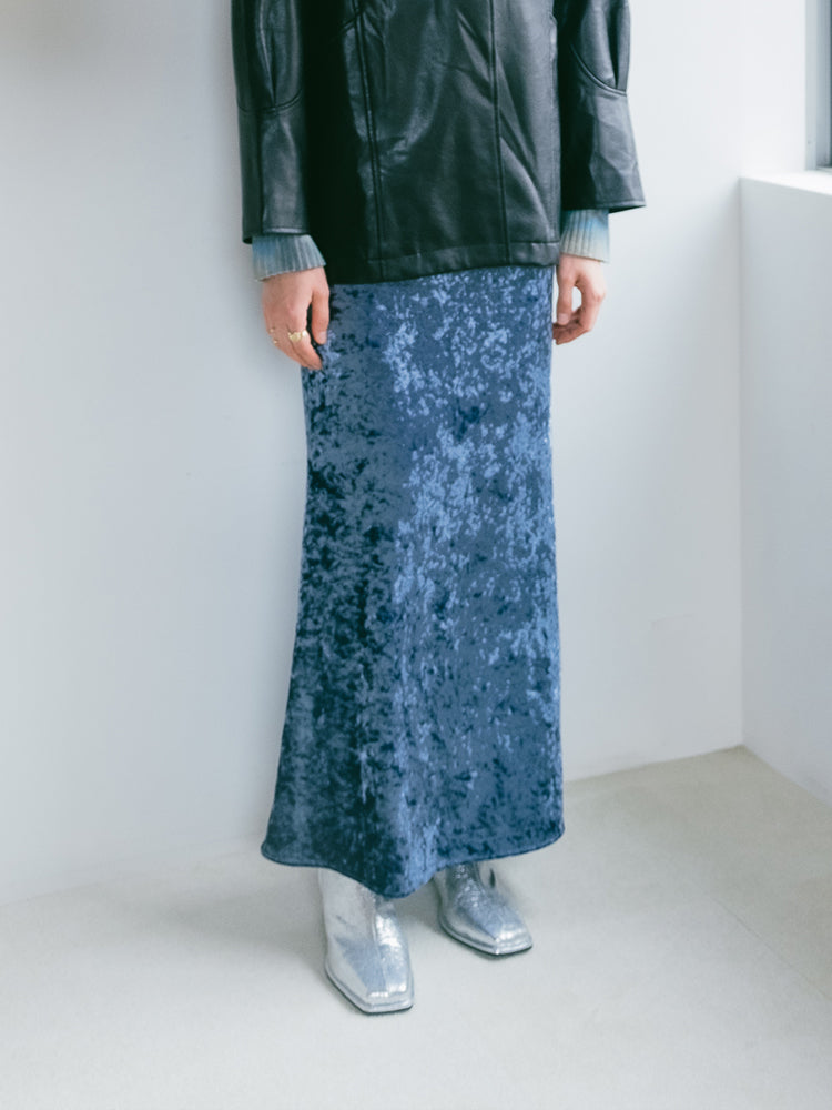 モデル身長：171cm / カラー：Blue / サイズ：S,M