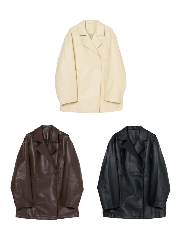 【9月18日(木) 12:00予約販売開始】2way Collar Over Jacket