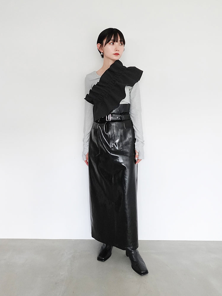 MARTE multiway frill bustier フリルビスチェ　マルテ Multiway Frill Collar｜マルチウェイフリルカラー – MARTE