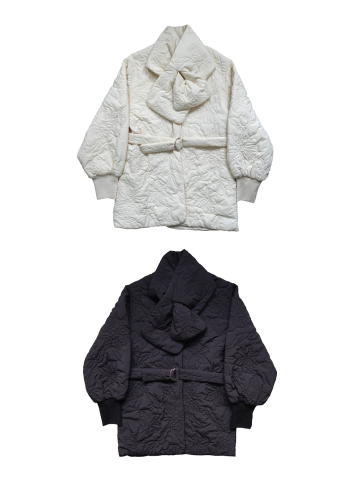【9月18日(木) 12:00予約販売開始】Reversible Flower Quilting Coat