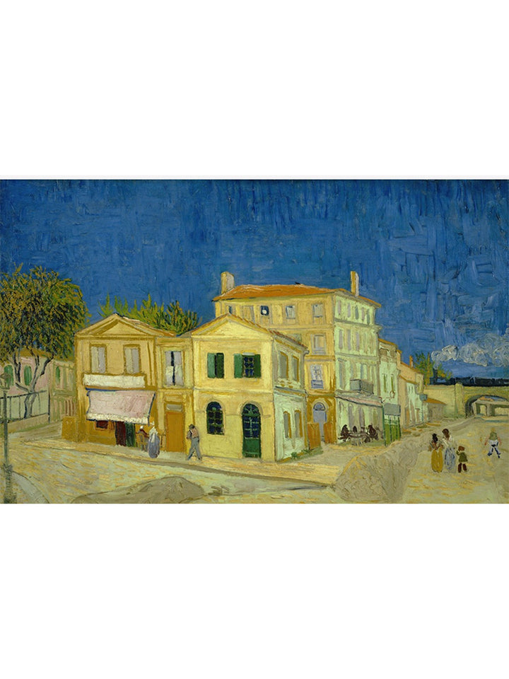 作品名：The yellow house (`The street’)　
作者：Vincent van Gogh (Dutch, 1853-1890)