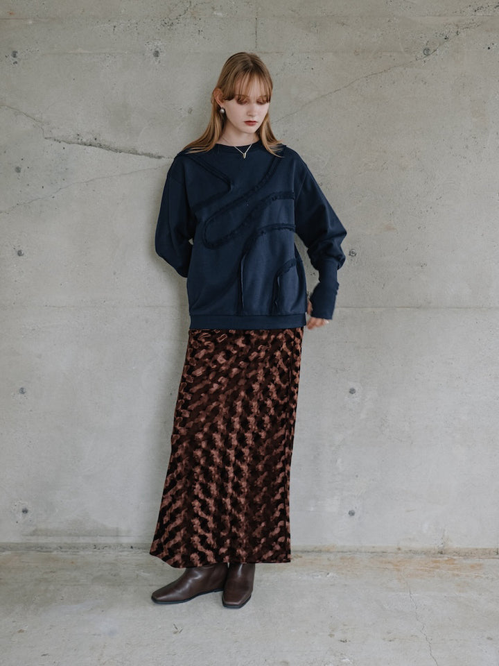 モデル身長：174cm / カラー：Navy