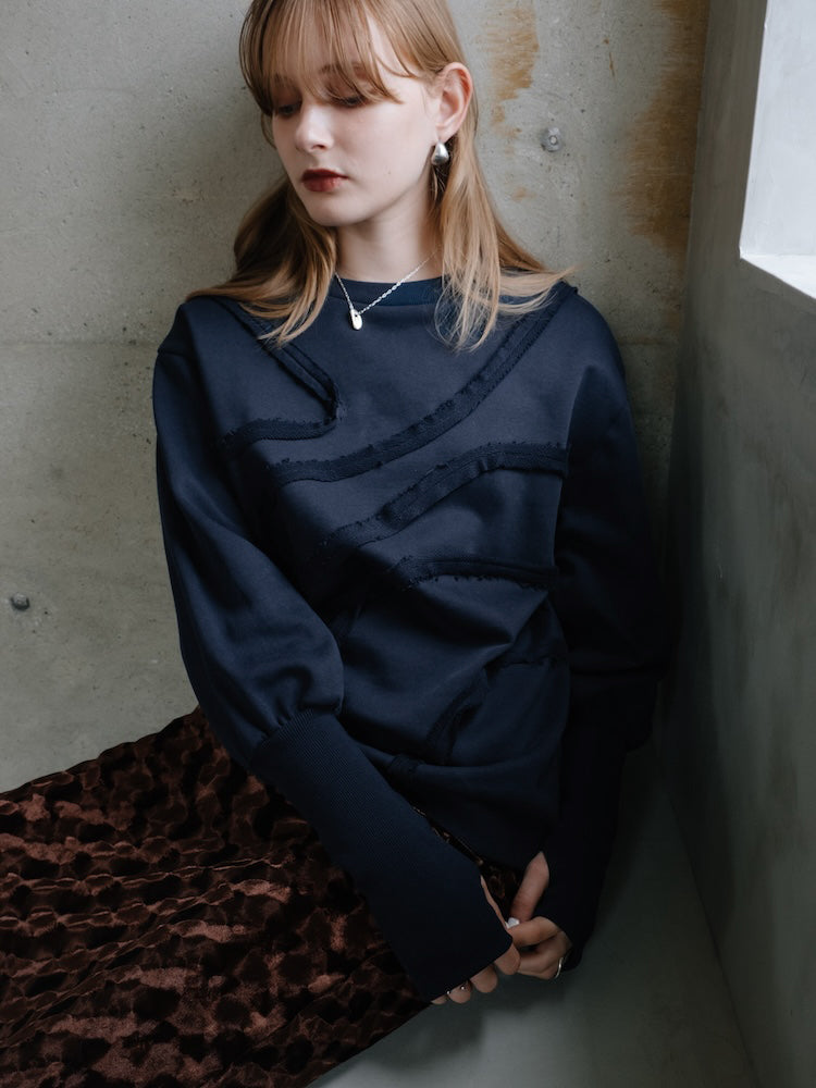 モデル身長：174cm / カラー：Navy