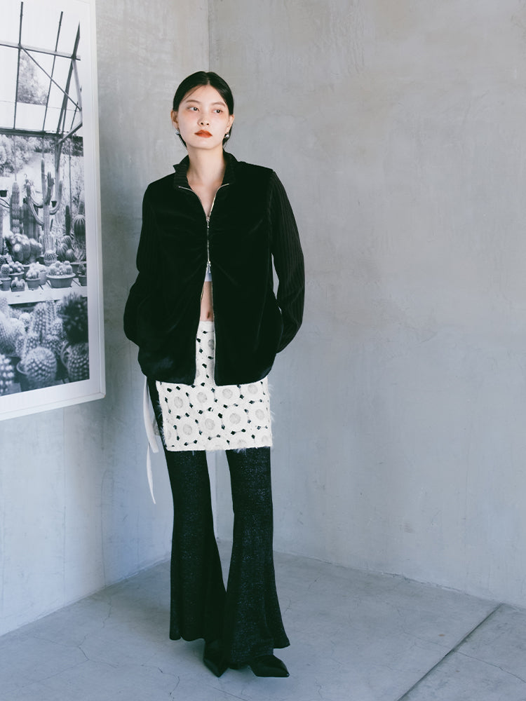モデル身長：173cm / カラー：Ivory