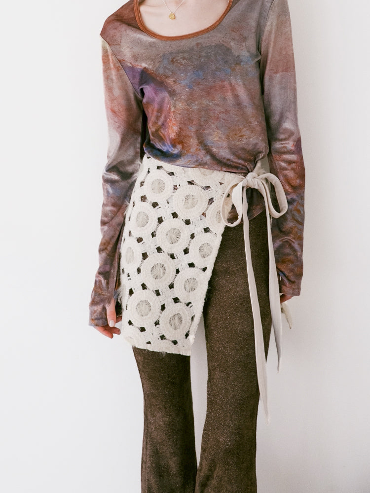 【美品】プラムベスト　sahara Marte 気品漂うペプラムベスト – MARTE