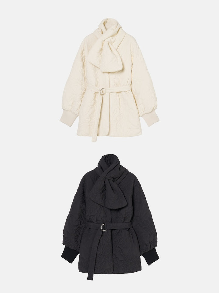 Reversible Flower Quilting Coat