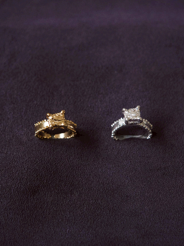 【10月18日(土) 12:00販売開始】Ancient Diamond Shape Ring