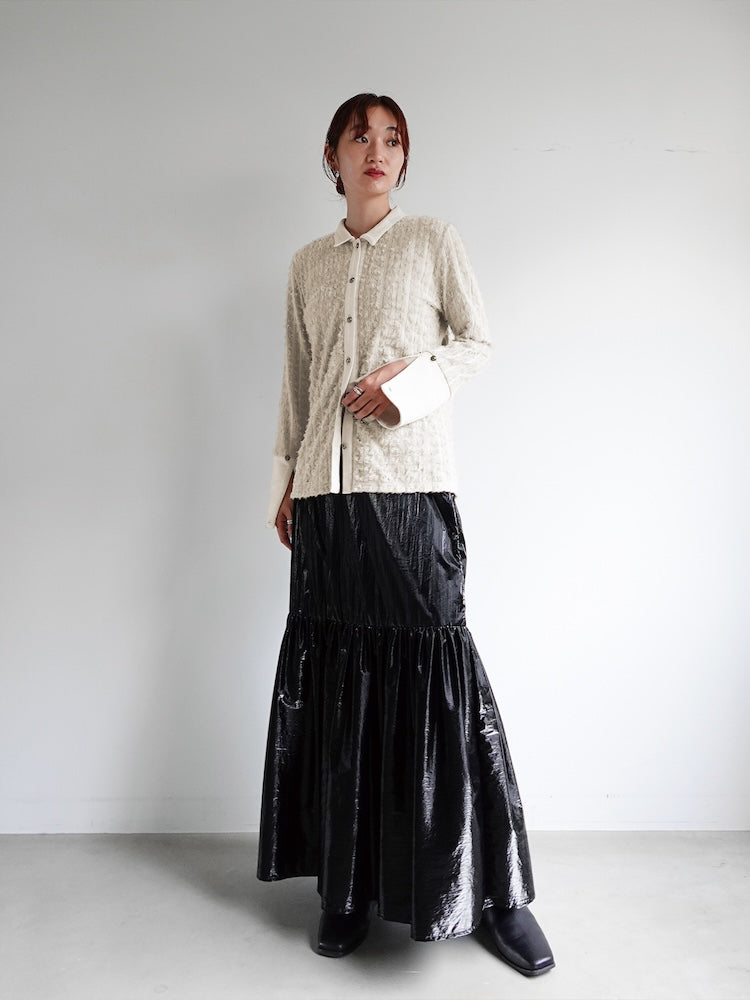モデル身長：168cm / カラー：Beige