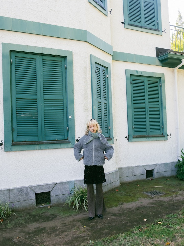 モデル身長：165cm / カラー：DustyGreen