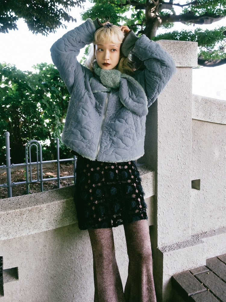 モデル身長：165cm / カラー：DustyGreen