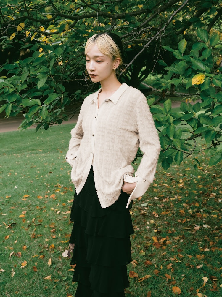 モデル身長：167cm / カラー：Beige