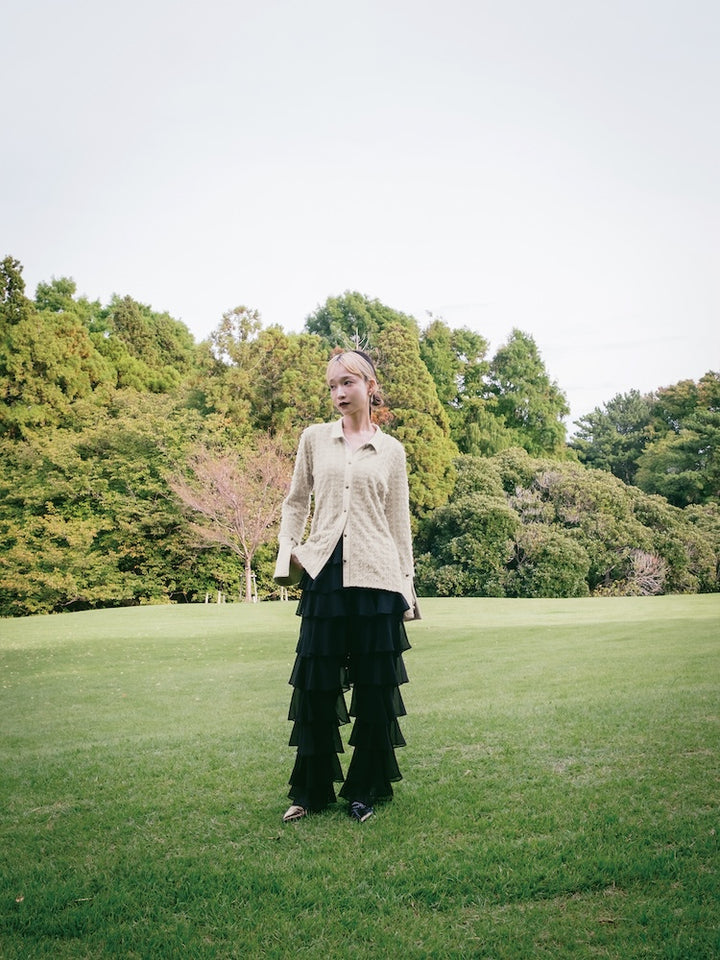 モデル身長：167cm / カラー：Beige