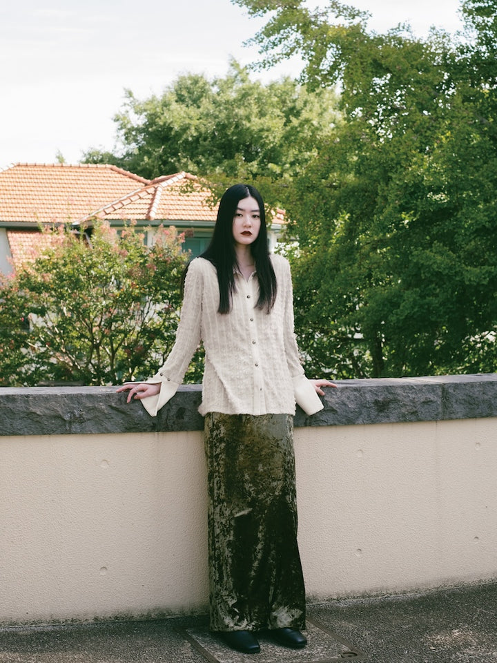 モデル身長：166cm / カラー：Beige