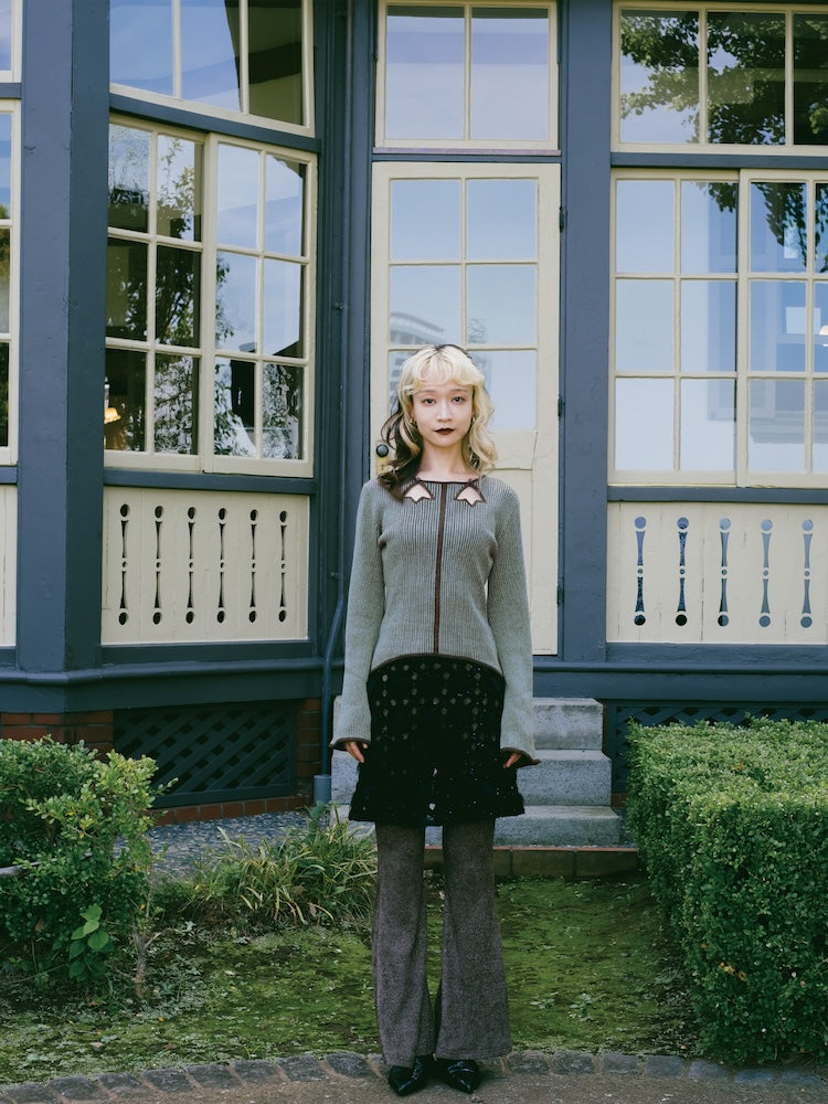 モデル身長：167cm / カラー：Mint