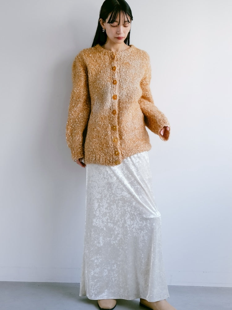 Melange Knit Cardigan