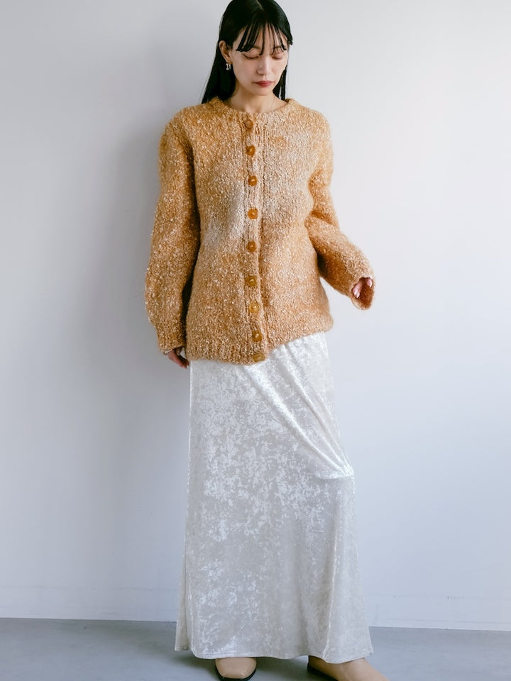 Melange Knit Cardigan