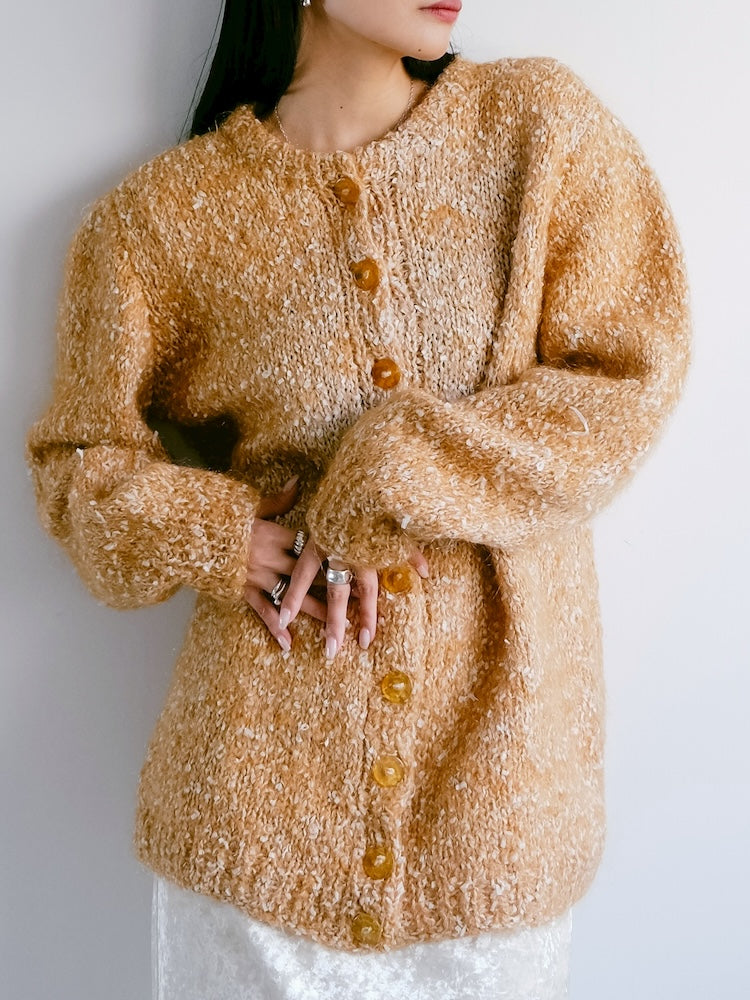 Melange Knit Cardigan