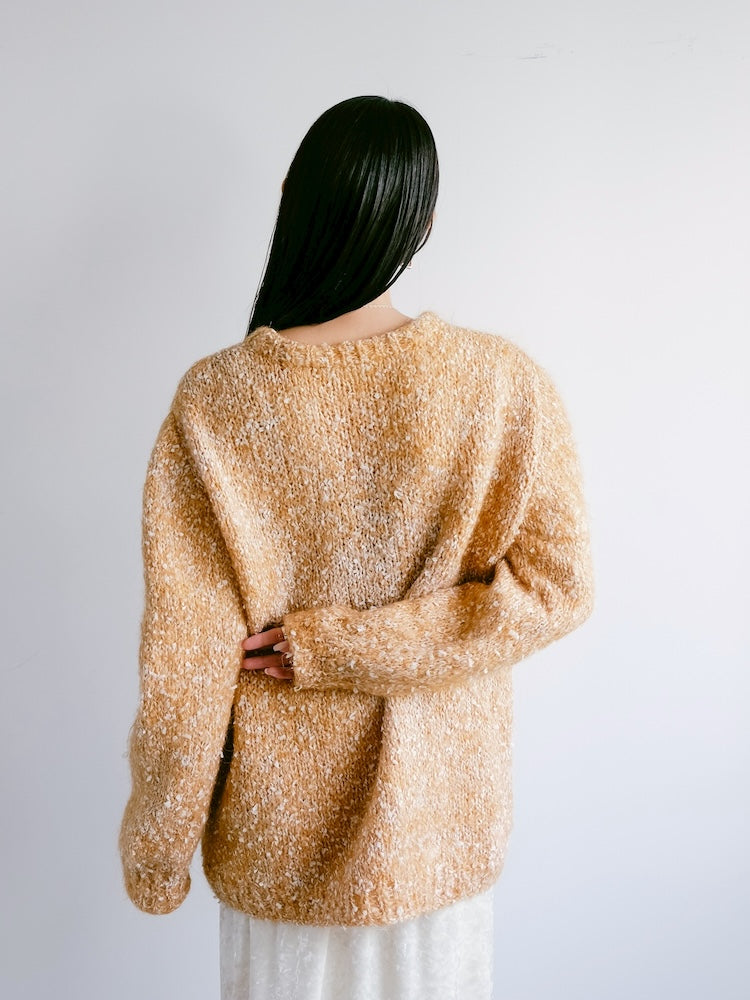 Melange Knit Cardigan