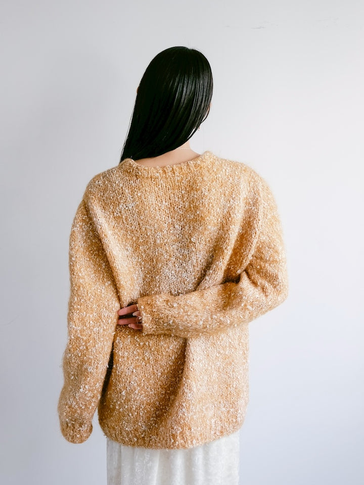 Melange Knit Cardigan