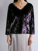 Grape Velour Tee