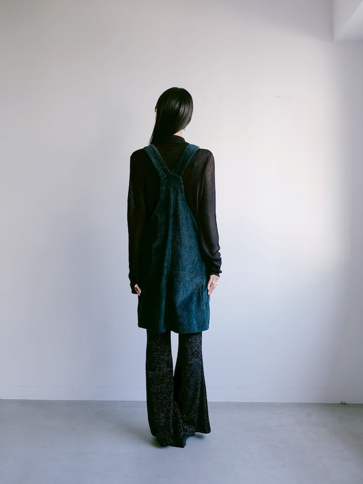 Corduroy Salopette / Green