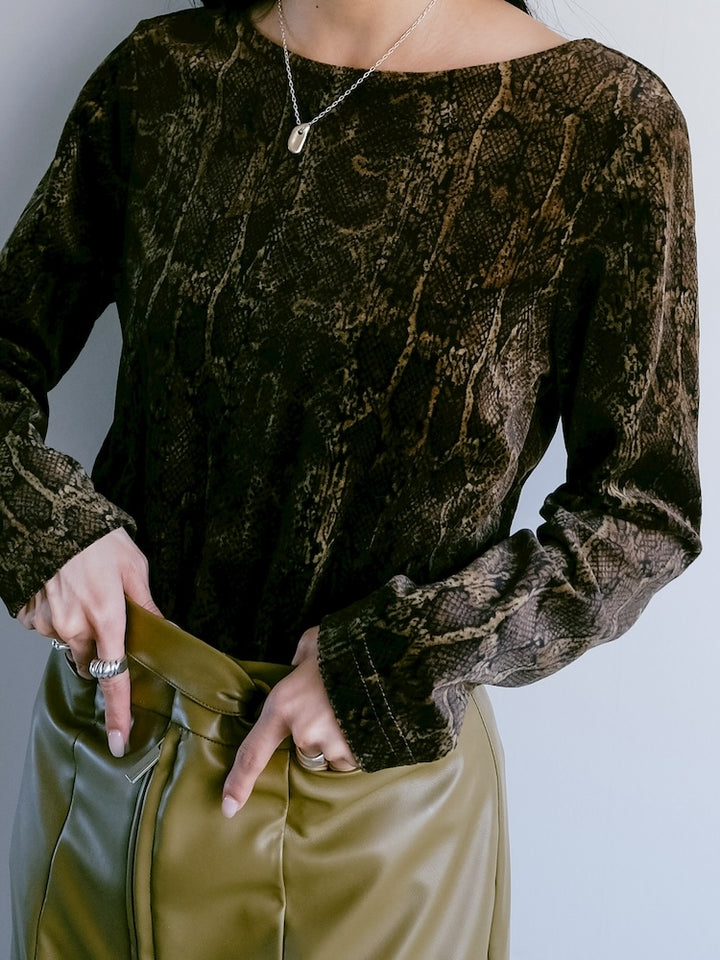 Switching Python Velour Tee