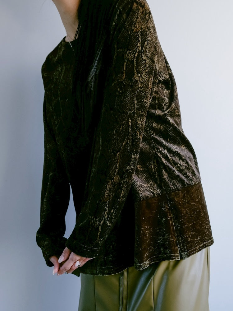 Switching Python Velour Tee