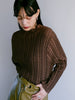 70s Lame Rib Knit