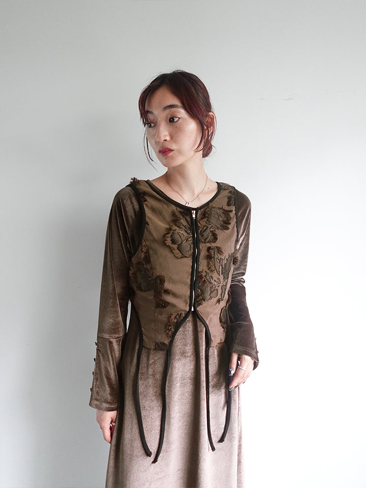 モデル身長：168cm / カラー：Brown