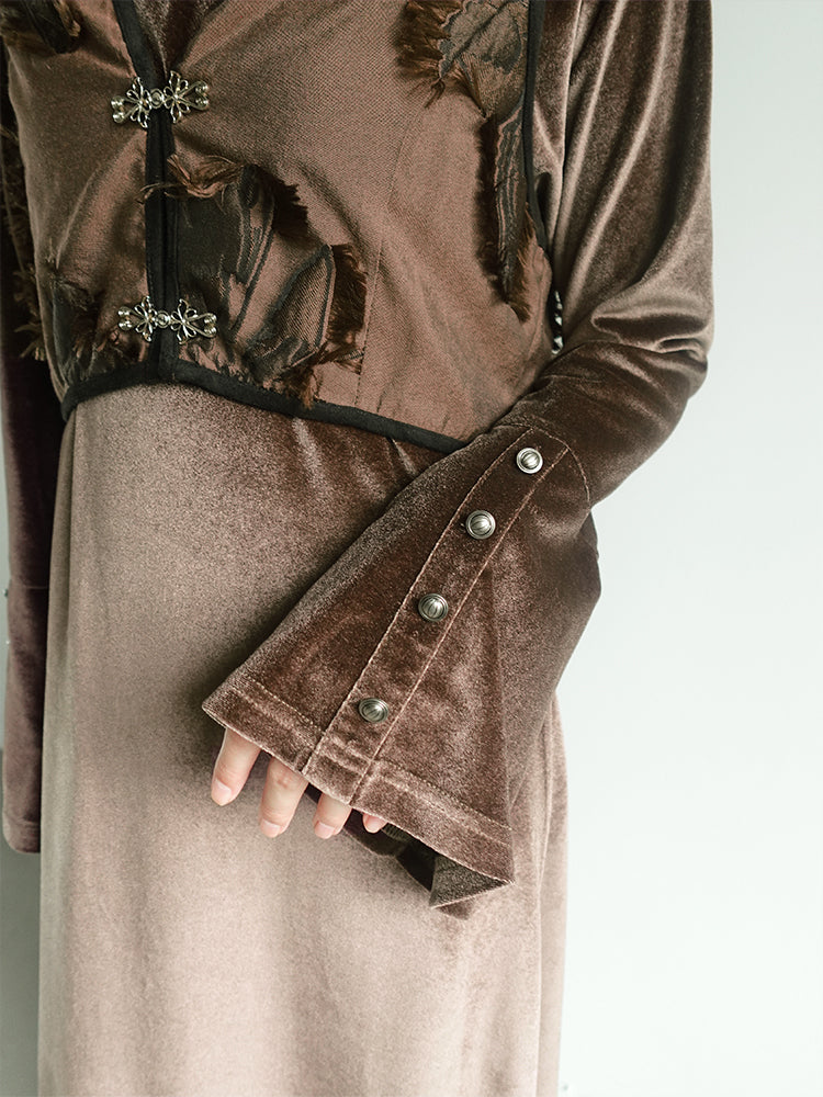 モデル身長：153cm / カラー：Brown