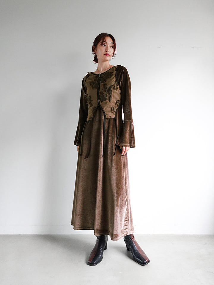 モデル身長：168cm / カラー：Brown