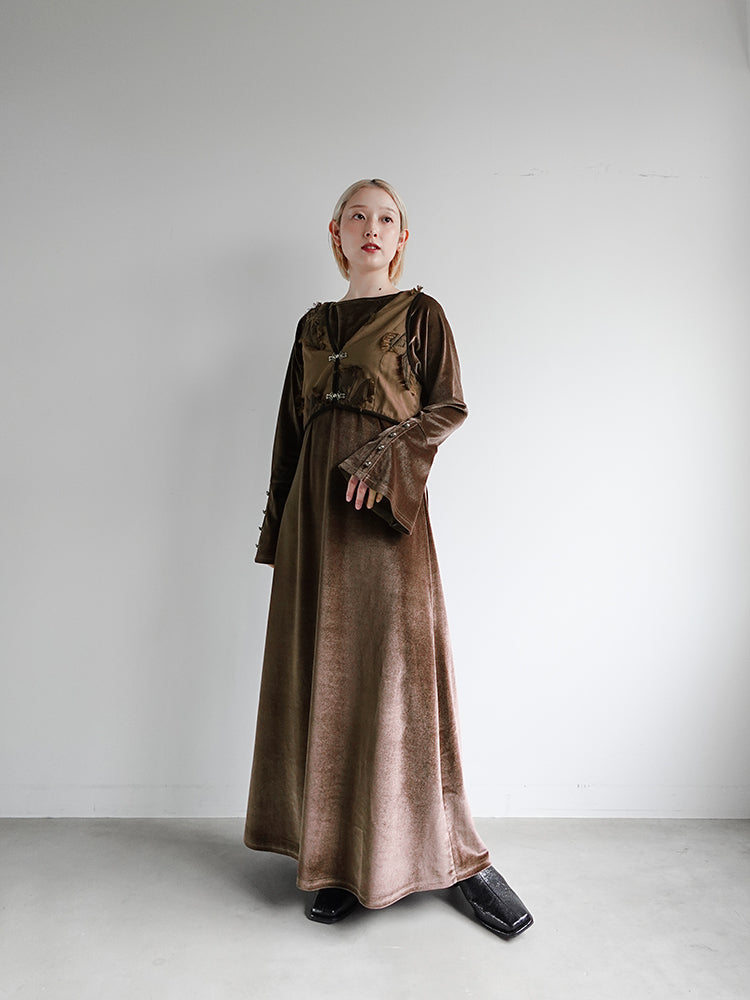 モデル身長：153cm / カラー：Brown