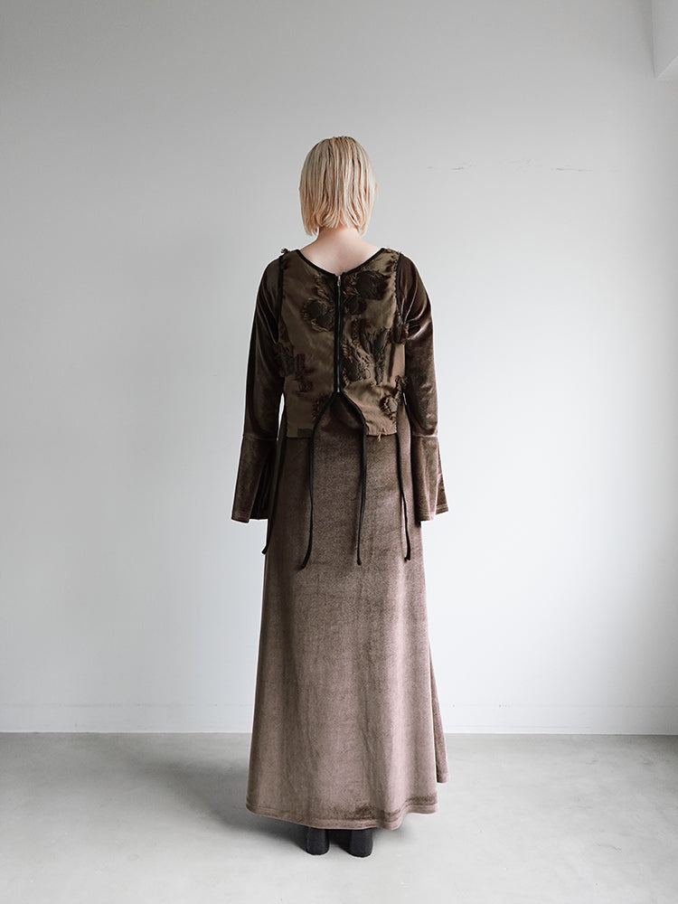 モデル身長：153cm / カラー：Brown