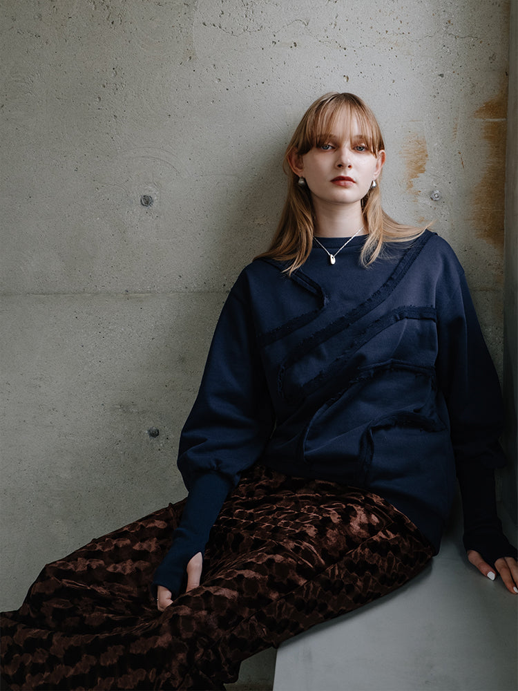 Curve Design Sweat / Navy