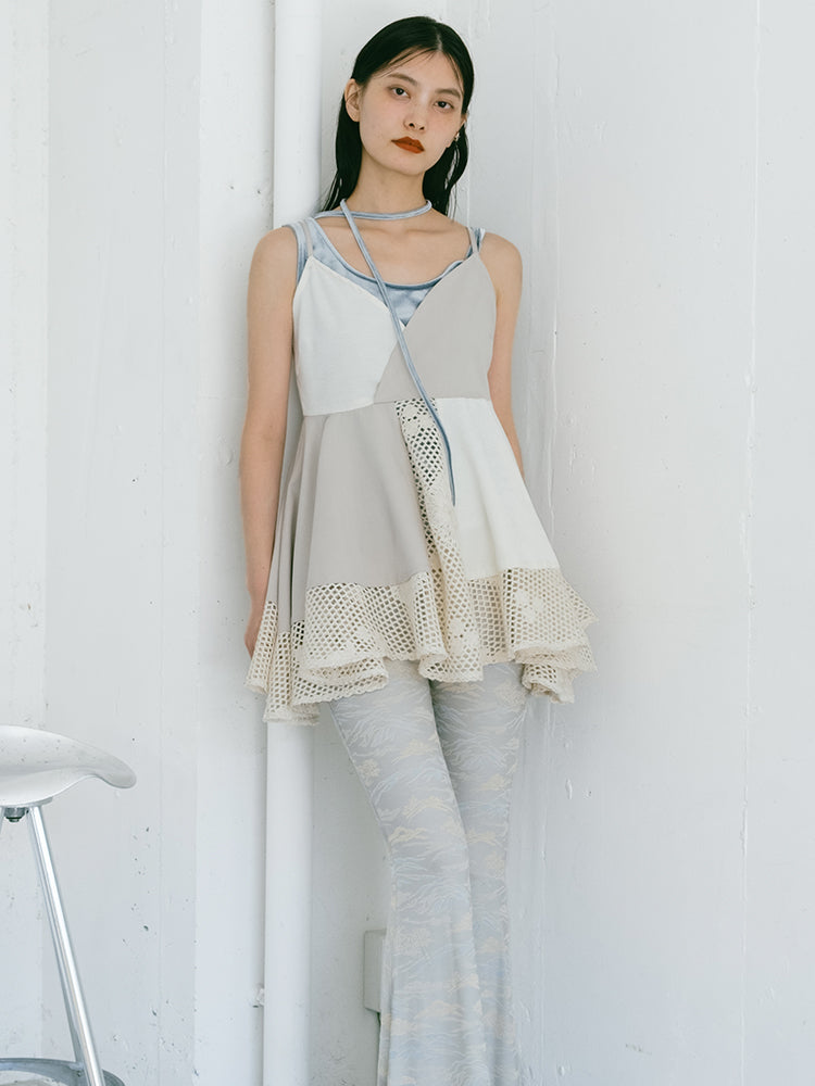 モデル身長：173cm / カラー：Ivory