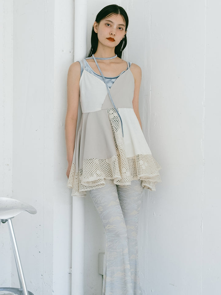 モデル身長：173cm / カラー：Ivory