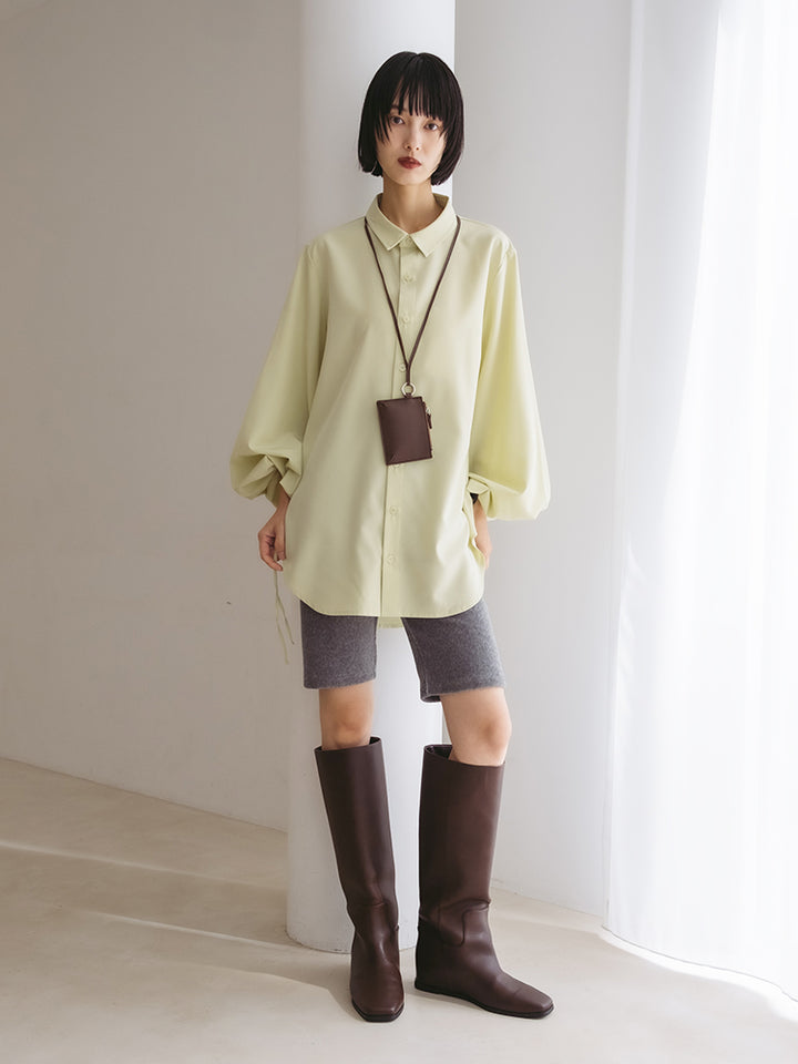 Corduroy Biker Pants