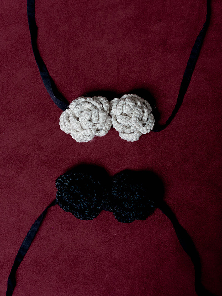 Multiway Rose Earring Choker "Anna"