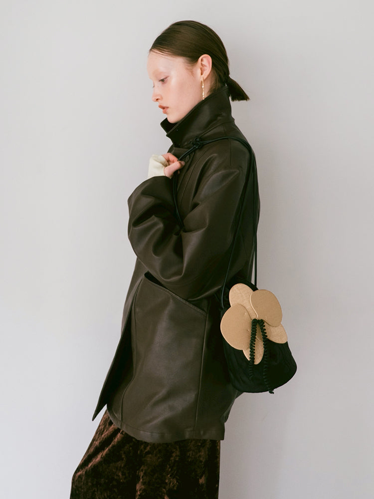 Flower Motif Drawstring Bag｜オリジナル巾着バッグ – MARTE