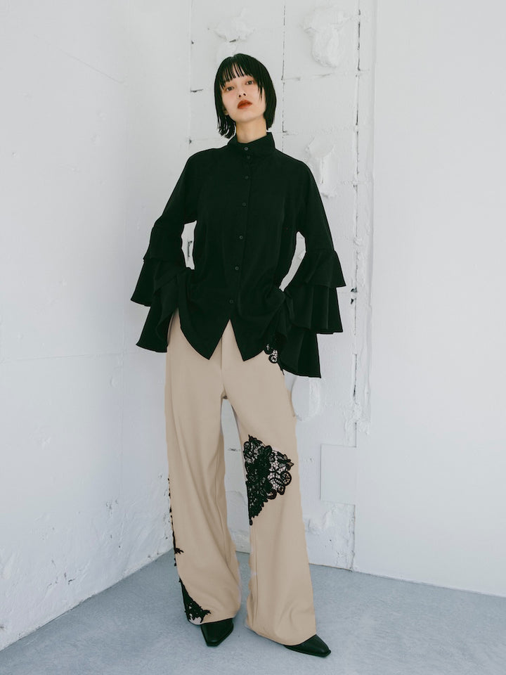 モデル身長：166cm / カラー：Beige