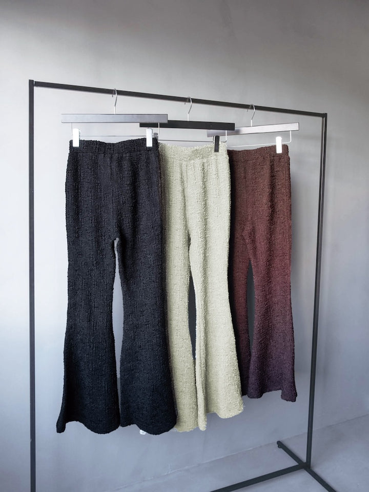 【26ss_EXB】Puff Jacquard Stretch Pants