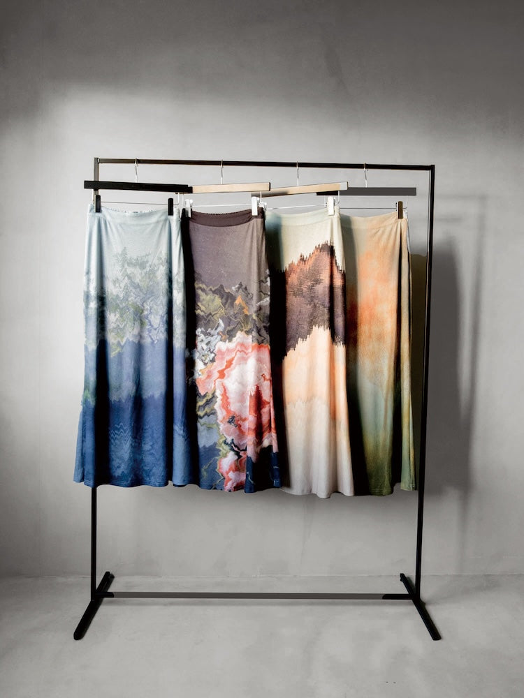 sahara｜アートプリントスカート Art Print Skirt/アートプリントスカート（スカート）｜sahara（サハラ