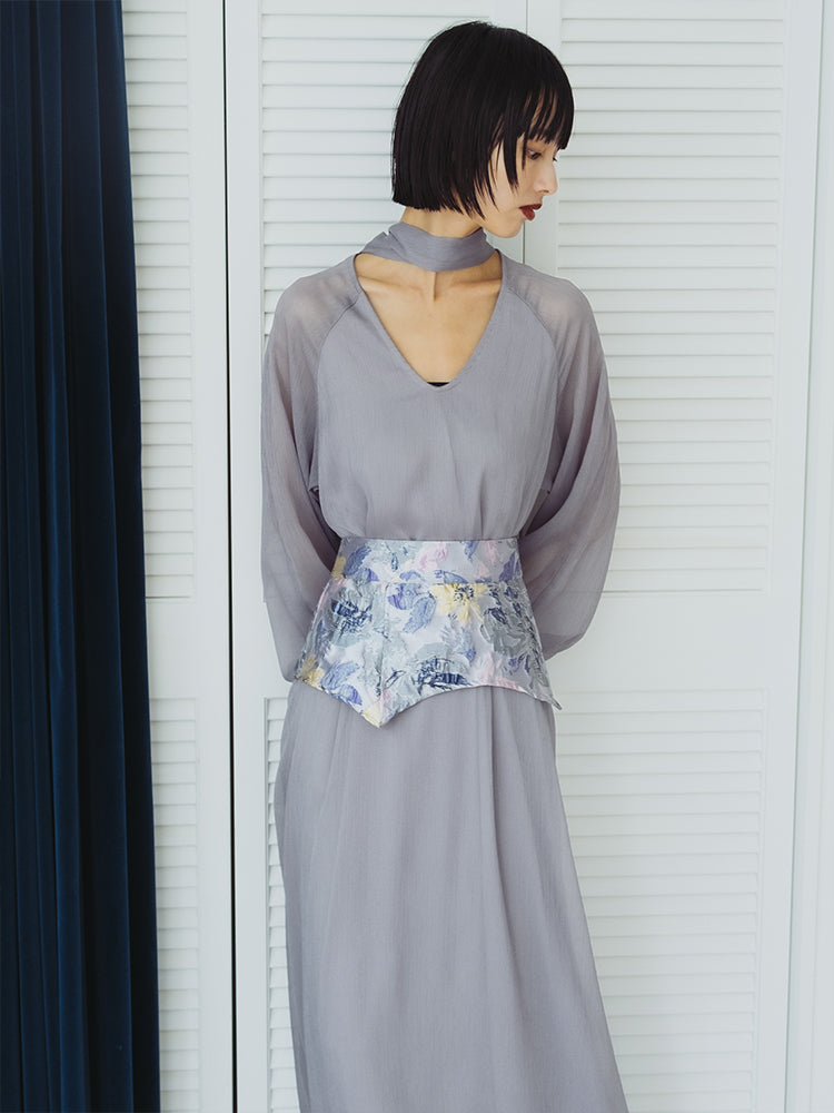 モデル身長：166cm / カラー：LightGray