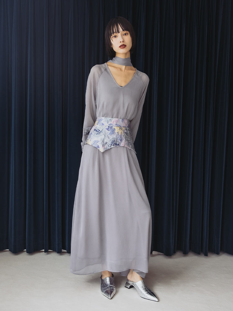 モデル身長：166cm / カラー：LightGray