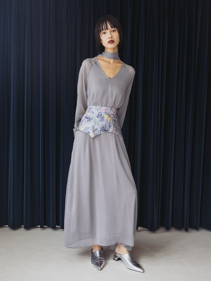 モデル身長：166cm / カラー：LightGray