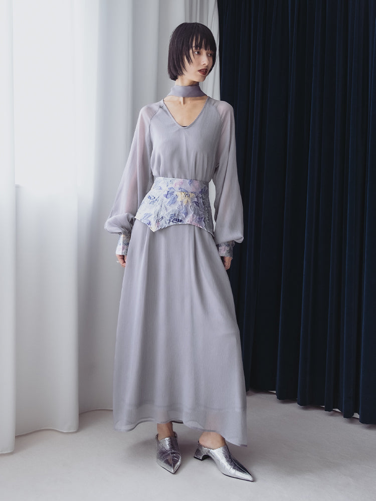 モデル身長：166cm / カラー：LightGray