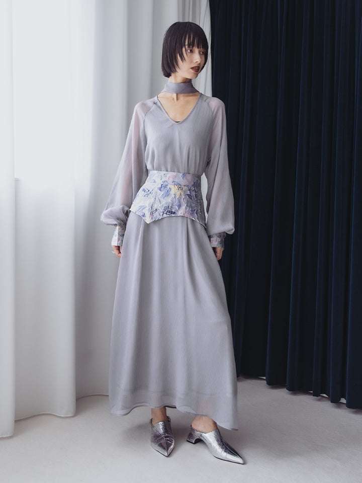 モデル身長：166cm / カラー：LightGray