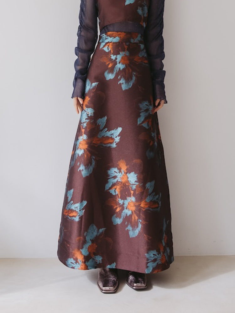 モデル身長：166cm / カラー：Brown / 着用サイズ：Mサイズ