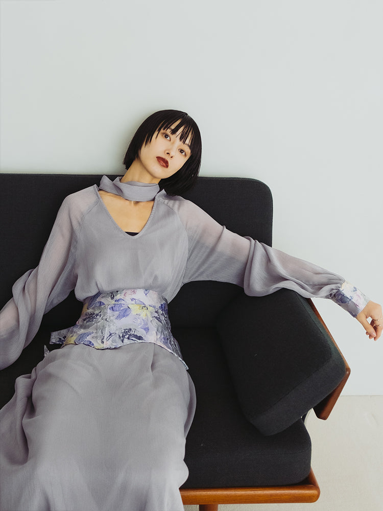 モデル身長：166cm / カラー：LightGray