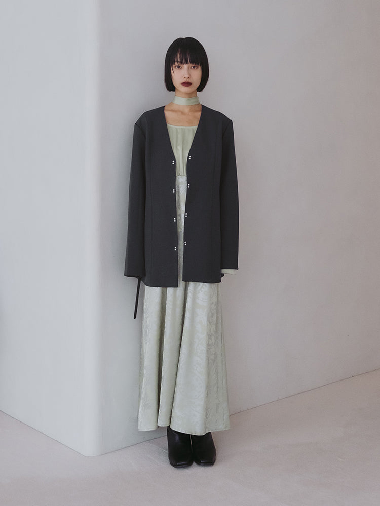 モデル身長：166cm / カラー：LightGreen